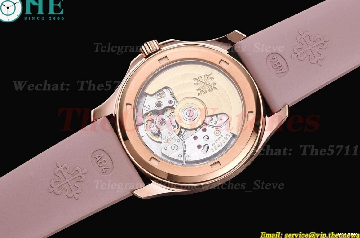 Dial RG A324 Dia Ladies Mop 35.6mm Aquanaut RU PPF 0518